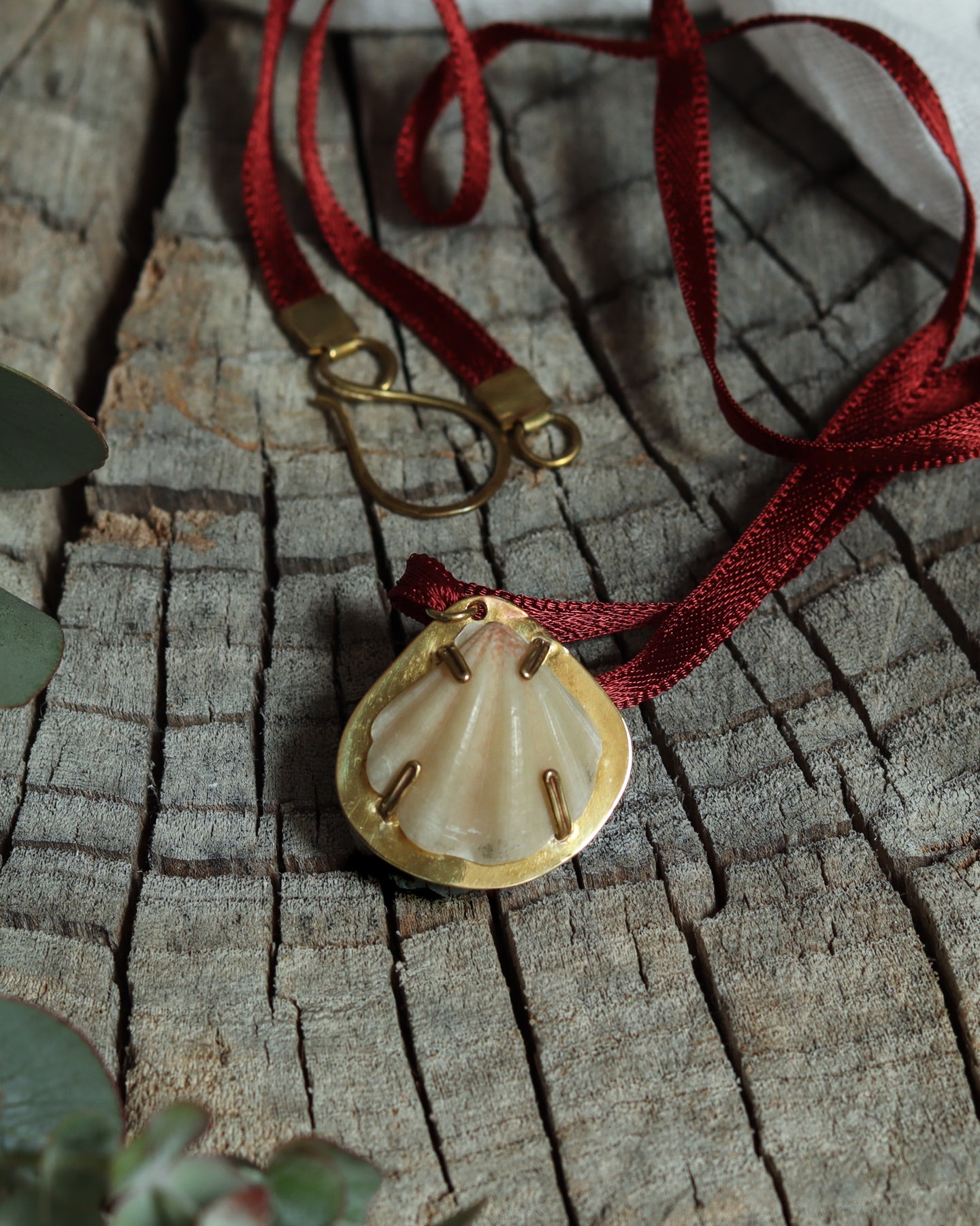 Heart Shell pendant